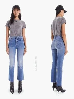 Mother Denim The Tripper Ankle Fray in We The Animals wash 25